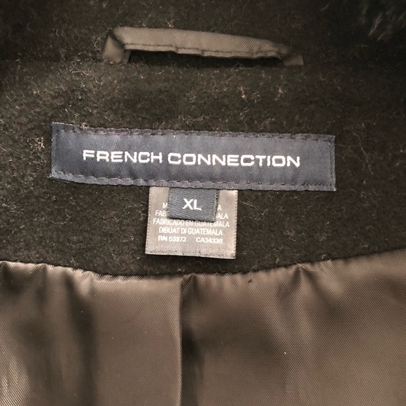 French Connection wool winter coat - Picture 4 of 5